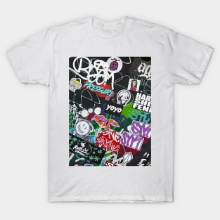 Street Art Colors NYC Graffiti Tag T-Shirt